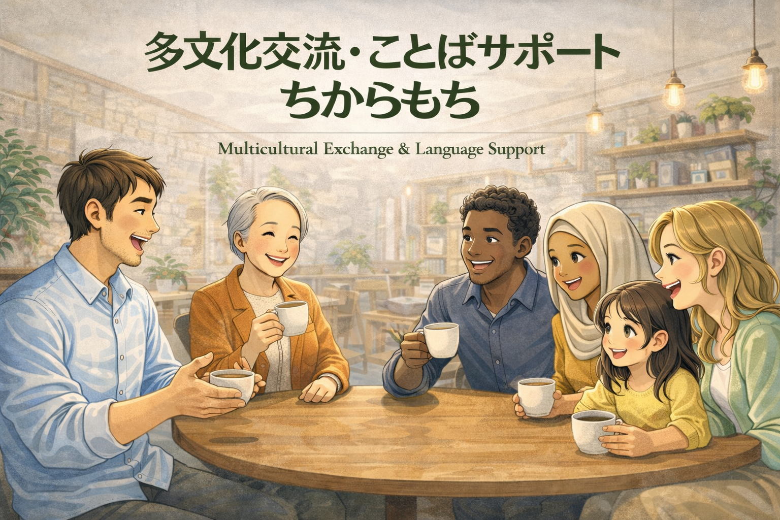 多文化交流・日本語支援「ちからもち」